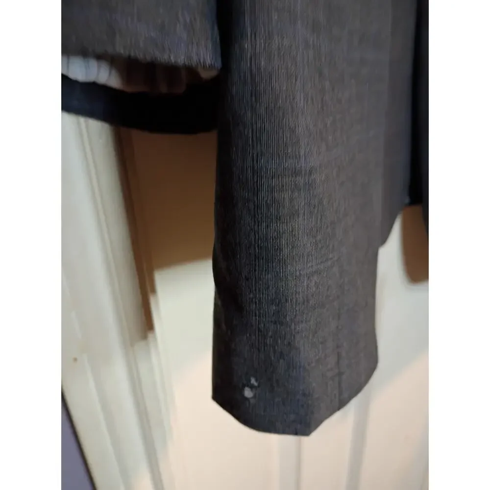 Ralph Lauren Blazer Gray 100% Wool Men's Sz XL Small Flaw See Photos